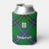 Clan Henderson Tartan Blikjeskoeler (Blikje Voorkant)