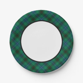 Clan Henderson Tartan Border Papieren Bordje