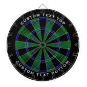 Clan Henderson Tartan Dartbord (Voorkant)