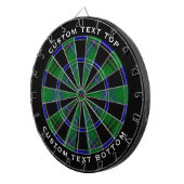 Clan Henderson Tartan Dartbord (Voorkant Rechts)