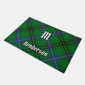 Clan Henderson Tartan Deurmat (Schuin)