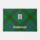 Clan Henderson Tartan Deurmat (Voorkant)