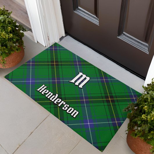 Clan Henderson Tartan Deurmat