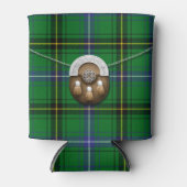 Clan Henderson Tartan en Sporran Blikjeskoeler (Voorkant)