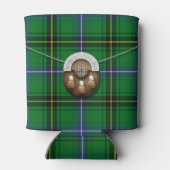 Clan Henderson Tartan en Sporran Blikjeskoeler (Achterkant)