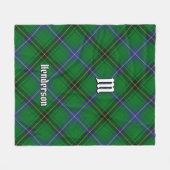 Clan Henderson Tartan Fleece Deken (Voorkant (Horizontaal))