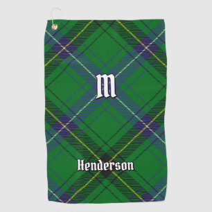 Clan Henderson Tartan Golfhanddoek