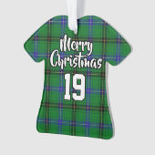 Clan Henderson Tartan Kersttrui Ornament (voorkant)