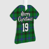 Clan Henderson Tartan Kersttrui Ornament (voorkant)