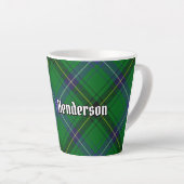 Clan Henderson Tartan Latte Mok (Rechterhoek)