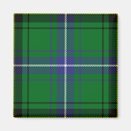 Clan Henderson Tartan Magneet (Voorkant)