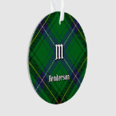 Clan Henderson Tartan Ornament (voorkant)
