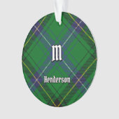 Clan Henderson Tartan Ornament (voorkant)