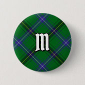 Clan Henderson Tartan Ronde Button 5,7 Cm (Voorkant)