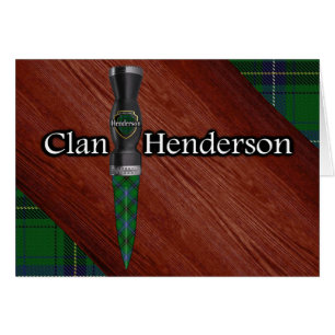 Clan Henderson Tartan Sgian Dubh Lemmet