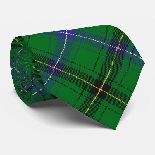 Clan Henderson Tartan Stropdas (Opgerold)