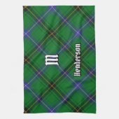Clan Henderson Tartan Theedoek (Verticaal)