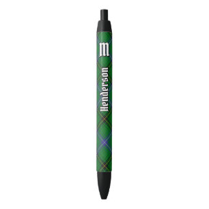 Clan Henderson Tartan Zwarte Inkt Pen