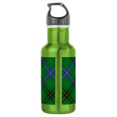 Clan Henderson Wapen over Tartan Waterfles (Achterkant)