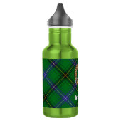 Clan Henderson Wapen over Tartan Waterfles (Links)