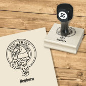 Clan Hepburn Crest Rubberstempel