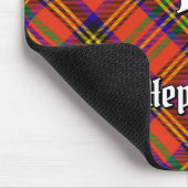 Clan Hepburn Tartan Muismat (Hoek)