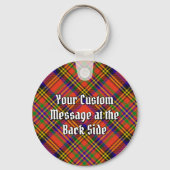 Clan Hepburn Tartan Sleutelhanger (Achterkant)
