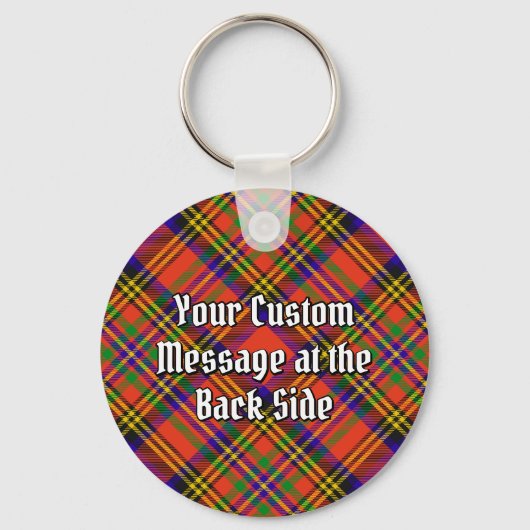 Clan Hepburn Tartan Sleutelhanger (Achterkant)