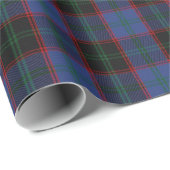 Clan Home Blue Green Black Red Schotland Cadeaupapier (Rol Hoek)