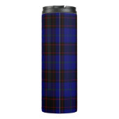 Clan Home Crest Badge en Tartan Thermosbeker (Achterkant)
