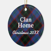 Clan Home Hume Schotse Tartan Keramisch Ornament (Links)