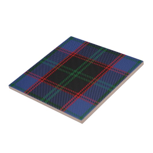 Clan Home Hume Scottish Expressions Tartan Tegeltje (Zijkant)