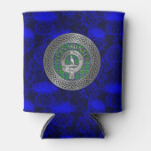 Clan Hunter Crest & Tartan Knot Blikjeskoeler (Voorkant)