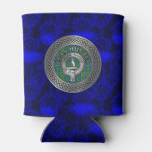 Clan Hunter Crest & Tartan Knot Blikjeskoeler (Achterkant)