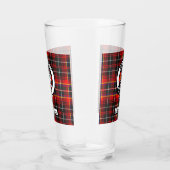 Clan Innes Crest Badge en Tartan Glas (Rechts)