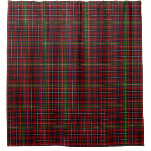 Clan Innes Scottish Heritage Tartan Douchegordijn (Voorkant)