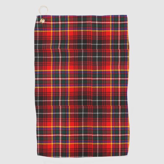Clan Innes Tartan Pset Golfhanddoek (Voorkant)