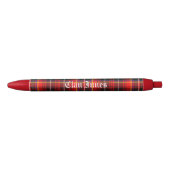 Clan Innes Tartan Pset Zwarte Inkt Pen (Voorkant)