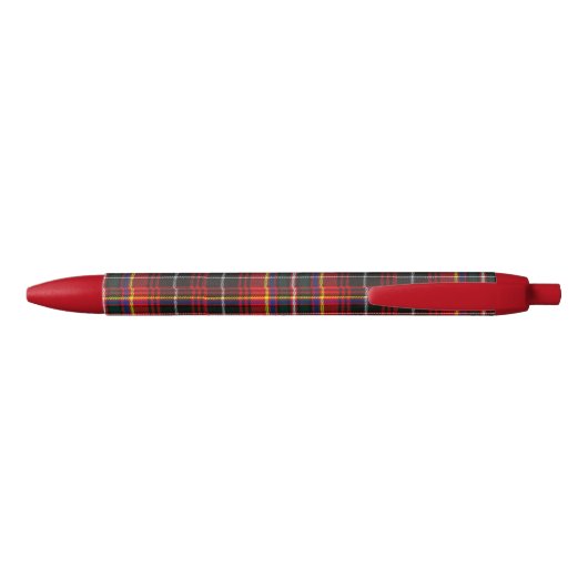 Clan Innes Tartan Pset Zwarte Inkt Pen (Achterkant)