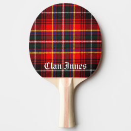 Clan Innes Tartan Tafeltennisbatje