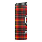 Clan Innes Wapen en Tartan  Thermosbeker (Gedraaid links)