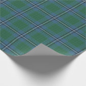Clan Irvine Irwin Scottish Tartan Cadeaupapier (Hoek)