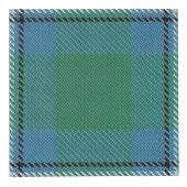 Clan Irvine Irwin Tartan House Blessing Kubus (Rechts)