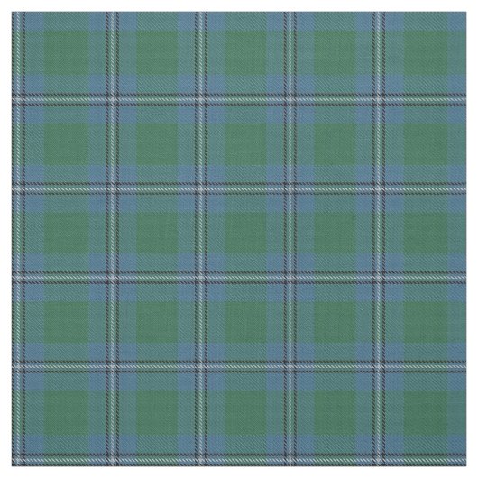Clan Irvine Scottish Tartan Play Fabric Stof (Swatch)