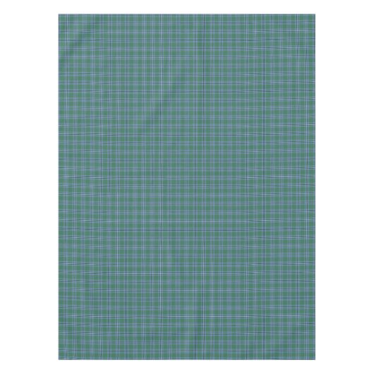 Clan Irvine Tartan Light Blue en Green Pset Tafelkleed (Voorkant)