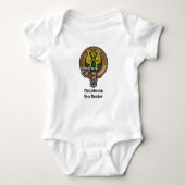 Clan Johnston Crest Baby Bodysuit (Voorkant)