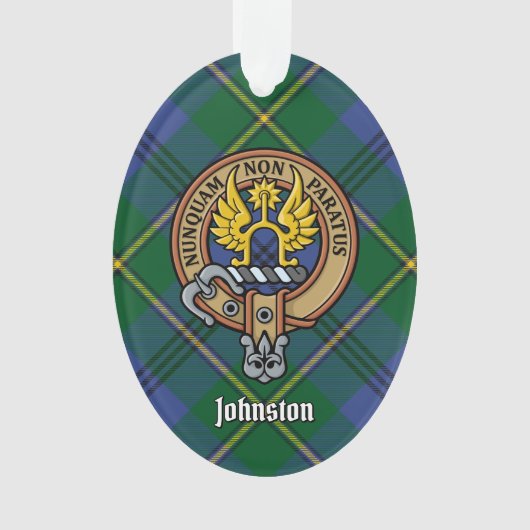 Clan Johnston Crest Ornament (voorkant)