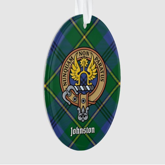 Clan Johnston Crest Ornament (voorkant)