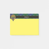 Clan Johnston Crest Post-it Notes (Voorkant)