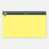 Clan Johnston Crest Post-it Notes (Voorkant)